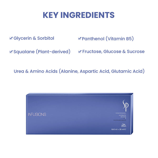 System Professional Hydrate Infusion Moisture Booster Treatment For Dry & Dehydrated Hair 30ml
