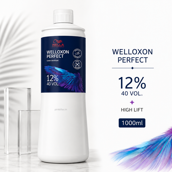 Wella Professionals Welloxon Perfect 12% 40 Volume Cream Developer For High Lift Hair Colour 1000ml