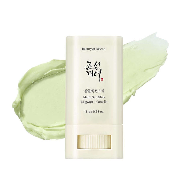 Beauty of Joseon Matte Sun Stick Mugwort + Camellia SPF 50+ PA++++ 18g | Korean Sunscreen Stick for Oily Skin