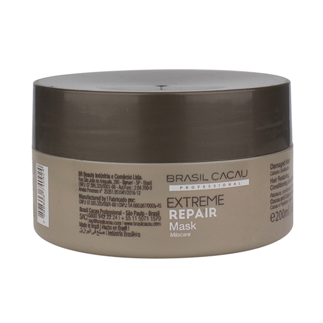 Cadiveu Brasil Cacau Extreme Repair Hair Mask for Damaged Hair 200ml