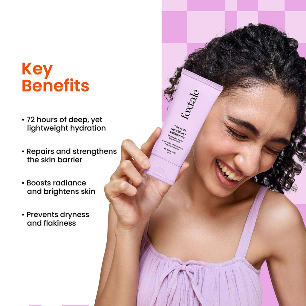 Foxtale Nourishing Ceramide Moisturizer for Barrier Repair & Deep Hydration 50ml