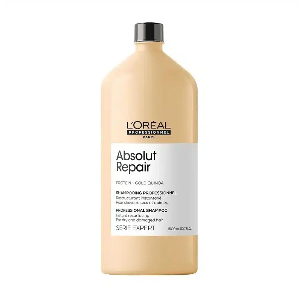 L'Oréal Professionnel Absolut Repair Shampoo 1.5L for Damaged Hair | Protein + Omega 9