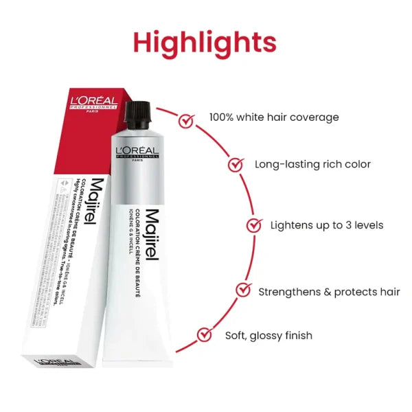 L'Oréal Professionnel Majirel 5.6 Red Light Brown Permanent Hair Colour