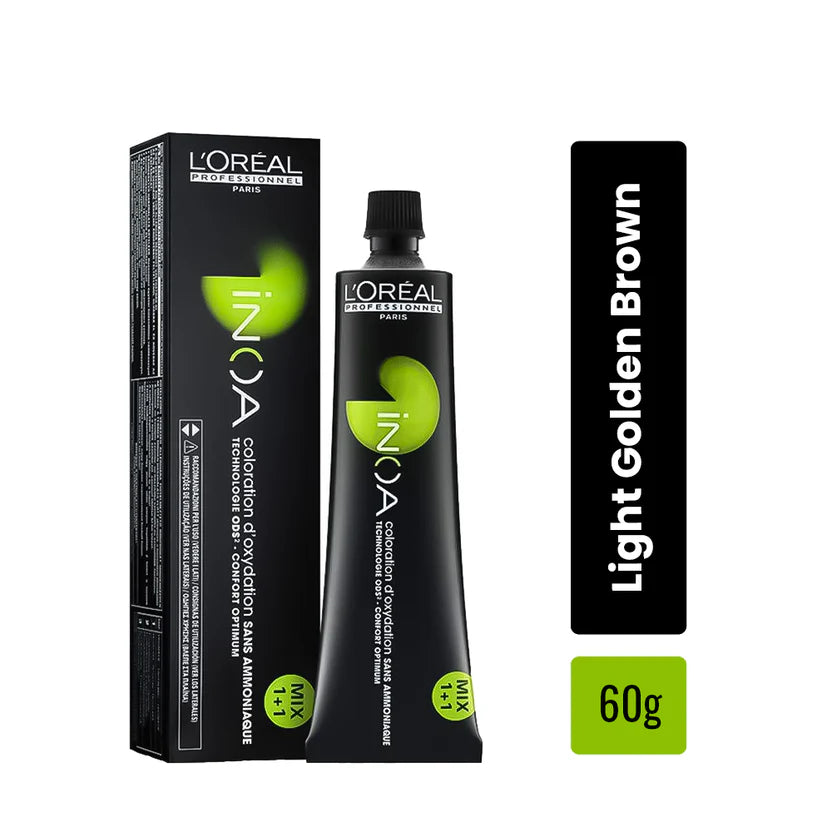 L'Oréal Professionnel INOA 5.3 Light Golden Brown Ammonia-Free Permanent Hair Colour 60g