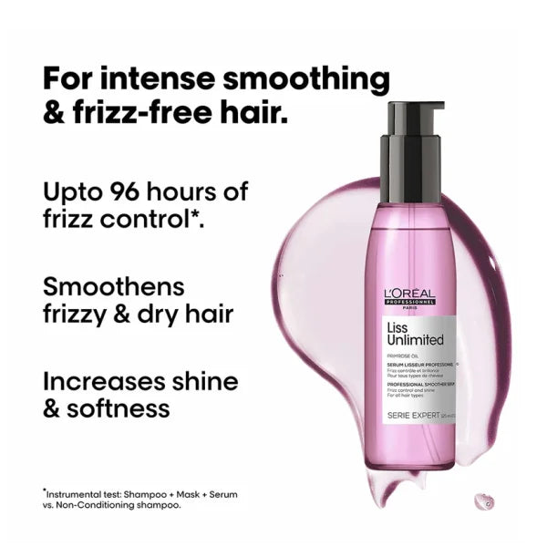 L'Oréal Professionnel Liss Unlimited Evening Primrose Oil Hair Serum 125ml