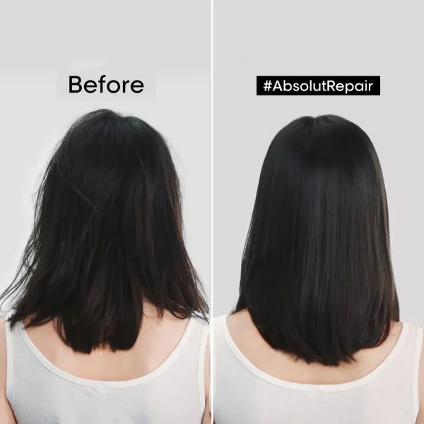 L'Oréal Professionnel Absolut Repair Shampoo 1500ml & Hair Mask 500ml Combo for Damaged Hair