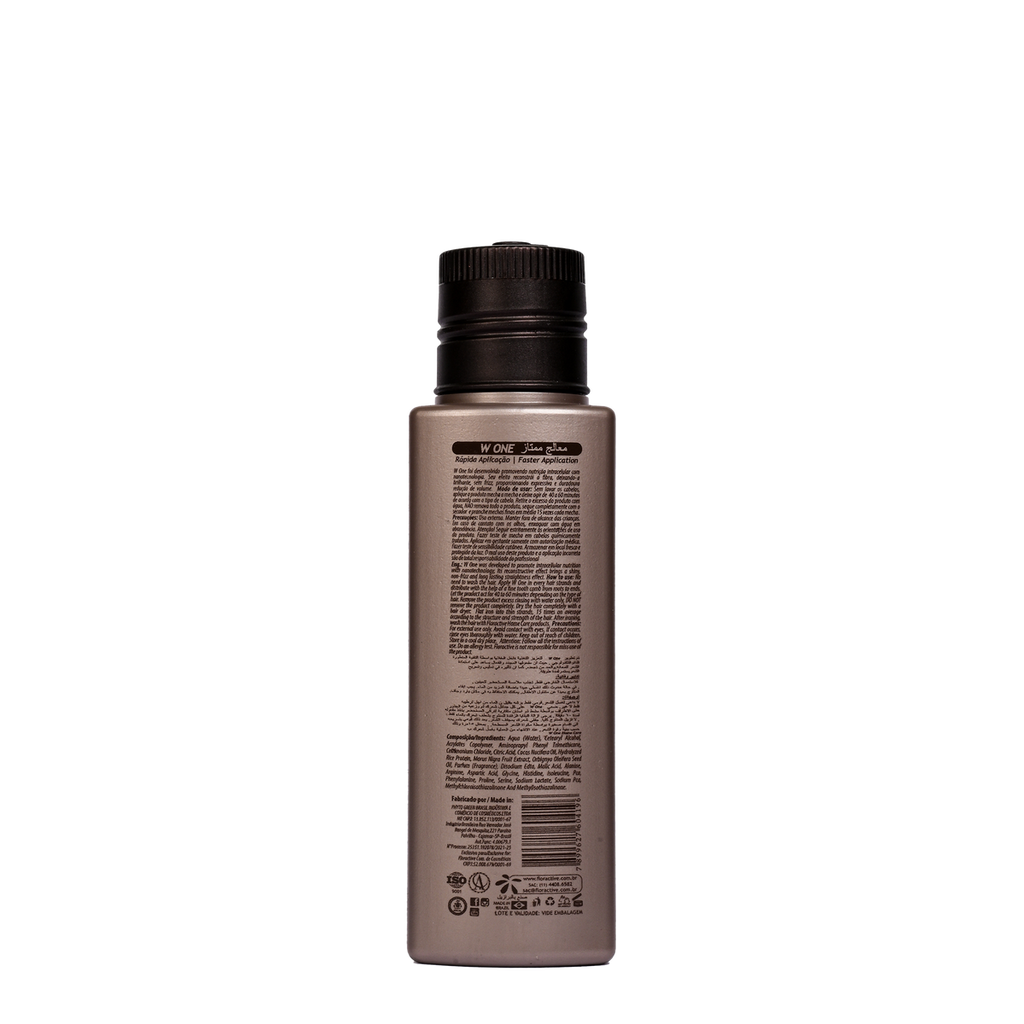 Floractive Profissional W One Nanoplastia Treatment 120ml | Hair Straightening, Anti-Frizz & Hair Repair Treatment