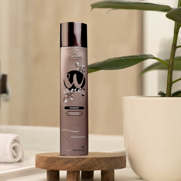 Floractive Profissional W One Home Care Shampoo 1000ml | Sulfate-Free Shampoo for Keratin Treated & Frizz-Prone Hair