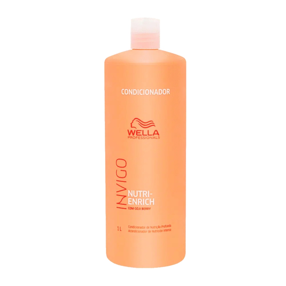 Wella Professionals INVIGO Nutri Enrich Shampoo Conditioner 1000ml Each and Mask 500ml - Image 2