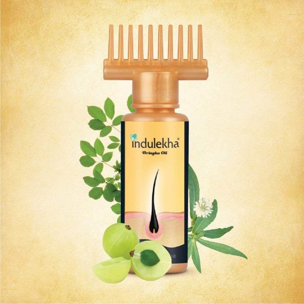 Indulekha Bringha Ayurvedic Hair Oil with Bringharaj100ml 1