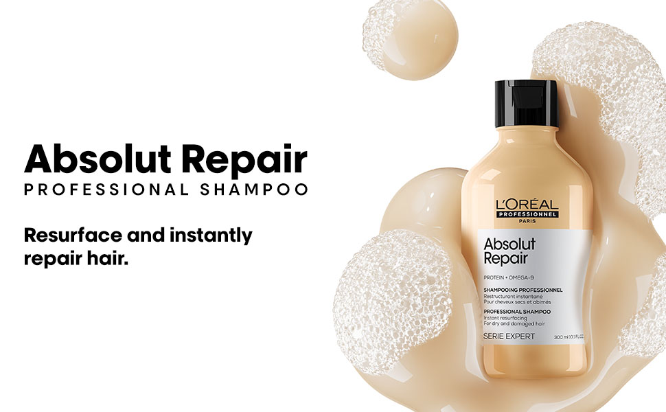 L'Oréal Professional Absolut Repair Shampoo For Damaged Hair 300ml