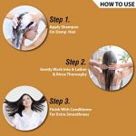 Luxliss Professional Keratin Dailycare Shampoo Conditioner and Serum (250ml, 200ml, 50ml) - Image 4