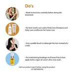 Luxliss Keratin Smoothning Treatment 100ML, Golden - Image 4