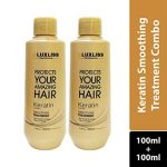 Luxliss Professional Keratin Smoothning Treatment Pack Of 2 (100ML)