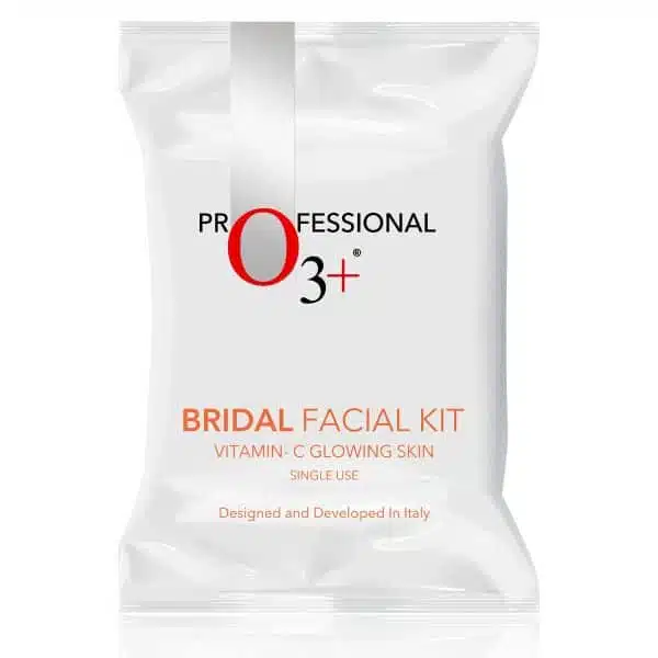 O3+ Professional Bridal Vitamin C Glowing Skin Facial Kit (136g, Single Use) - Image 1