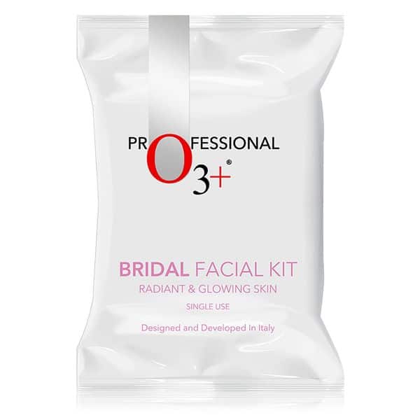 O3+ Blueberry De Tan O3+ Skincare presents a Professional Bridal Facial Kit with dermatologically tested, single-use spa-at-home treatment, offering a complete skincare routine for a glowing, radiant complexion using professional-grade ingredients in a paraben-free formula, perfect for pre-wedding and special event preparations