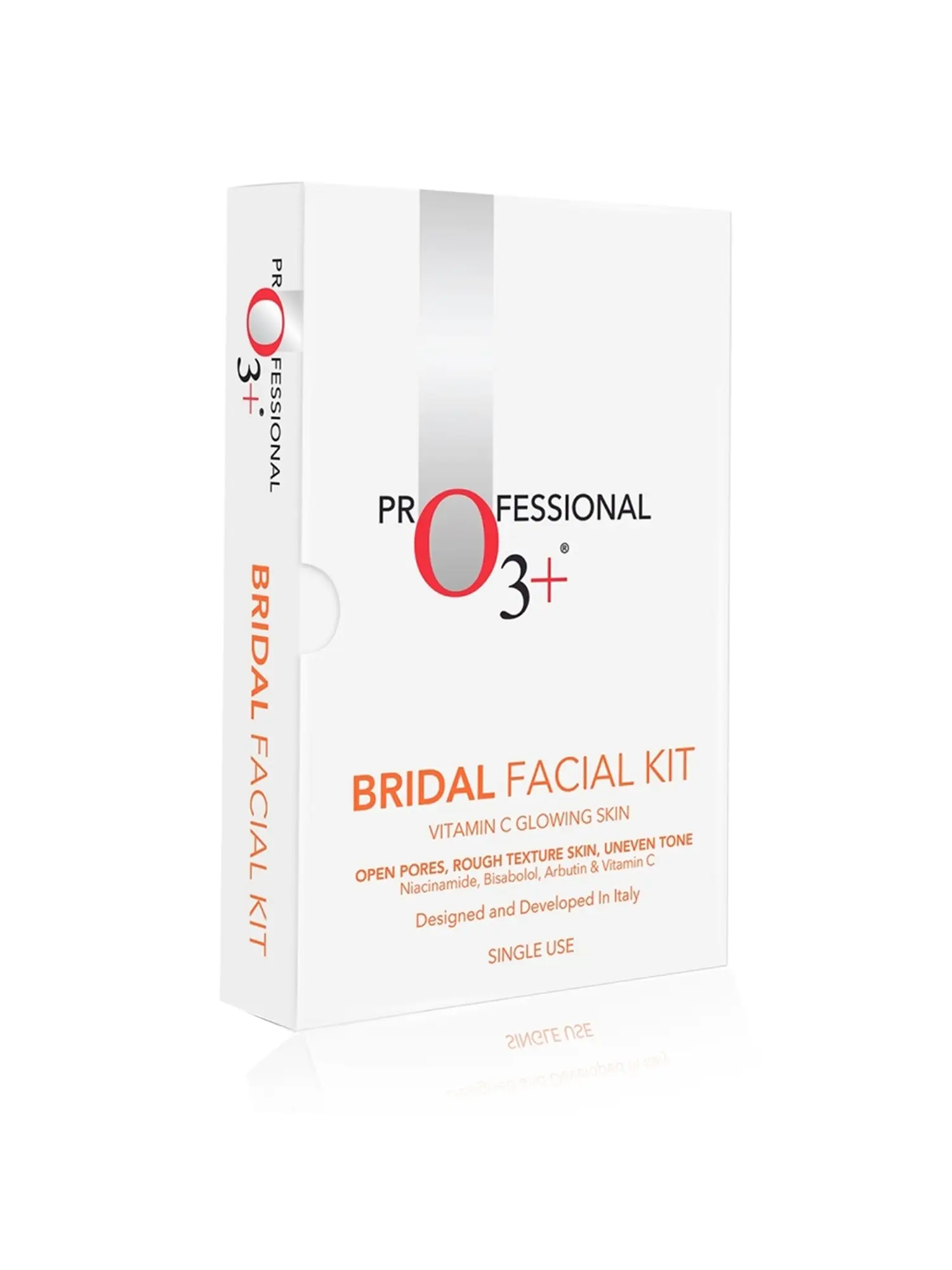 O3+ Professional Bridal Vitamin C Glowing Skin Facial Kit (136g, Single Use)