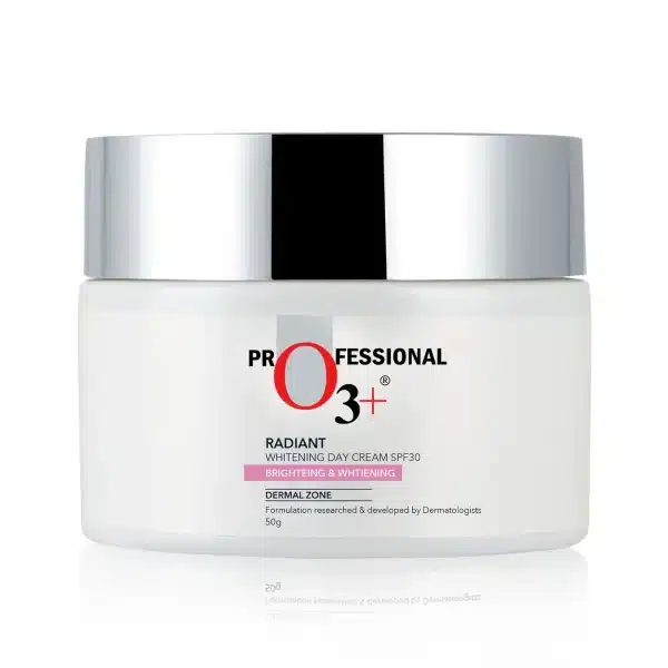 O3+ professional Radiant Brightening & Whitening Day Cream SPF 30 (50g)