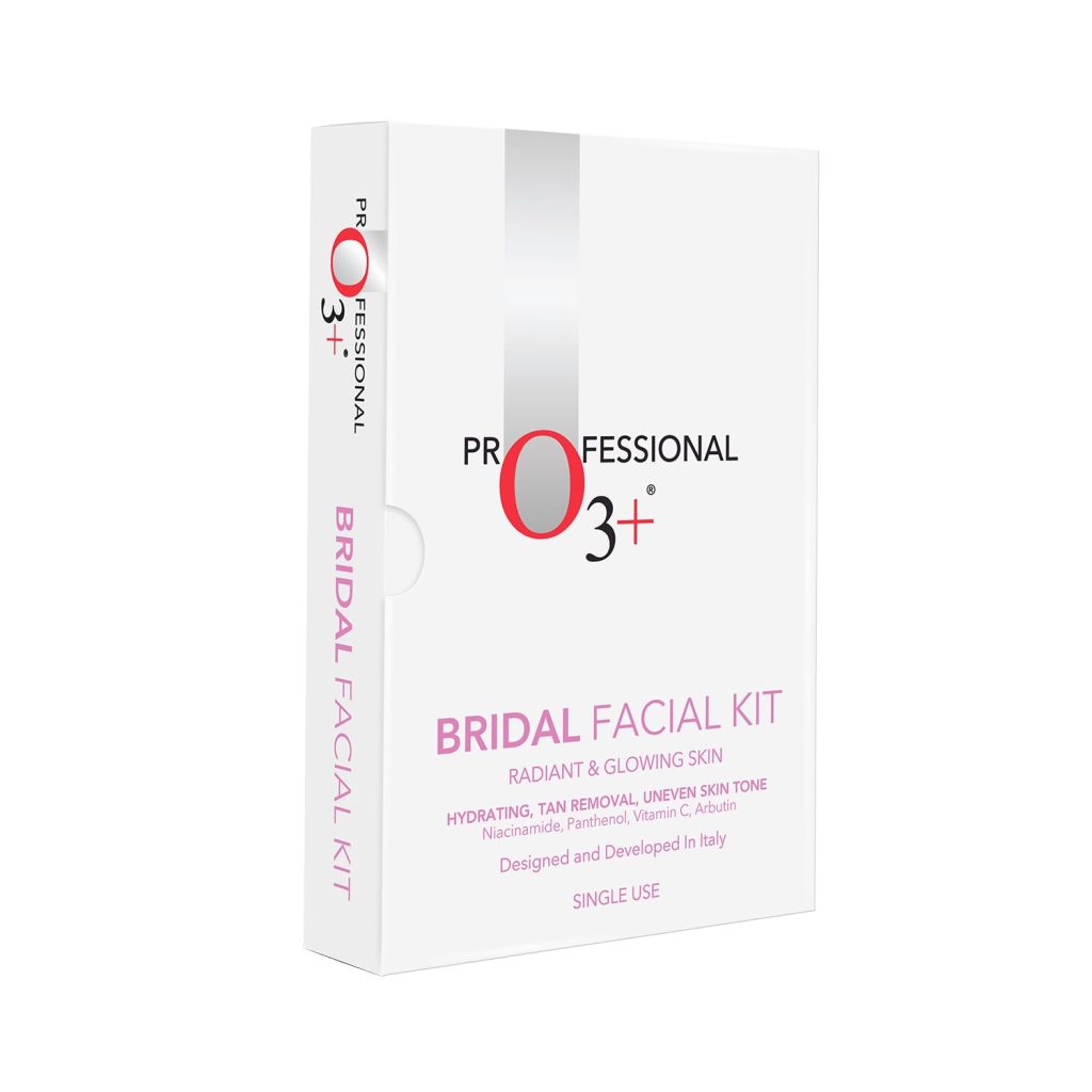 O3+ professional Radiant & Glowing Bridal Facial Kit for Bridal Beauty Bliss | Single-Use (120g)