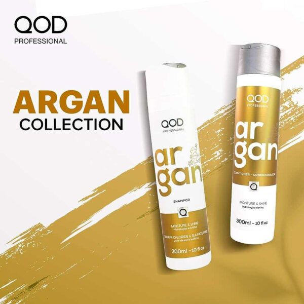 QOD Professional Argan Shampoo Conditioner – 300ml 1 1