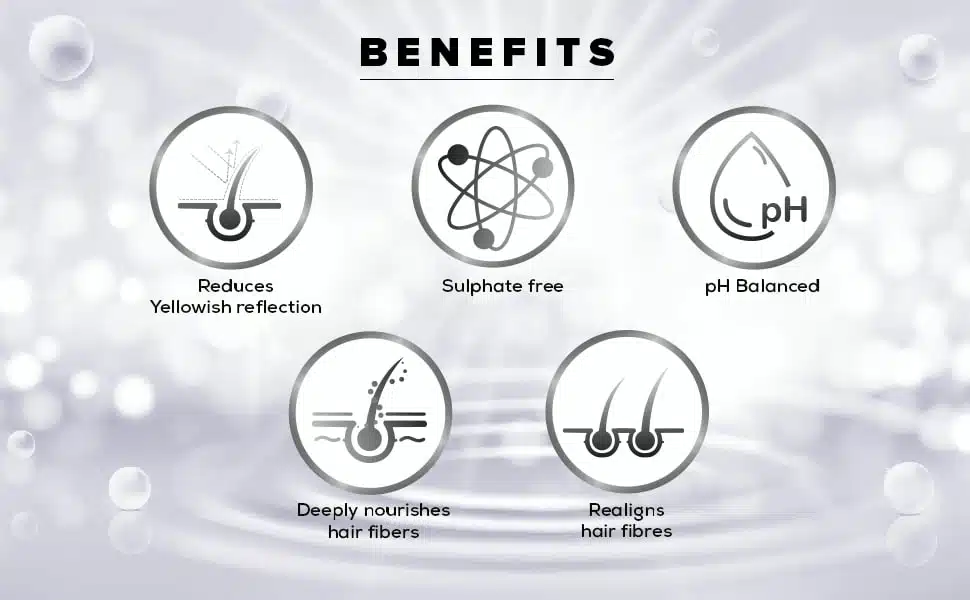 QOD Professional Max Silver Shampoo Conditioner – 300ml 5