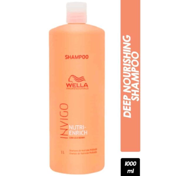 Wella Professionals INVIGO Nutri Enrich Deep Nourishing Shampoo - 1000ml