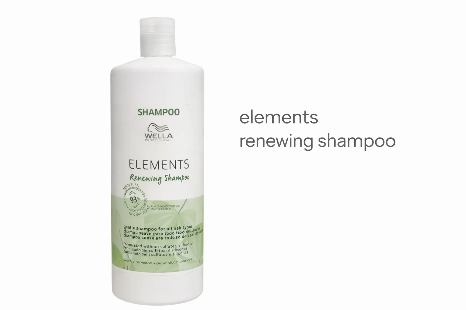 Wella Professionals Elements Renewing Sulfate Free Shampoo 1000ml