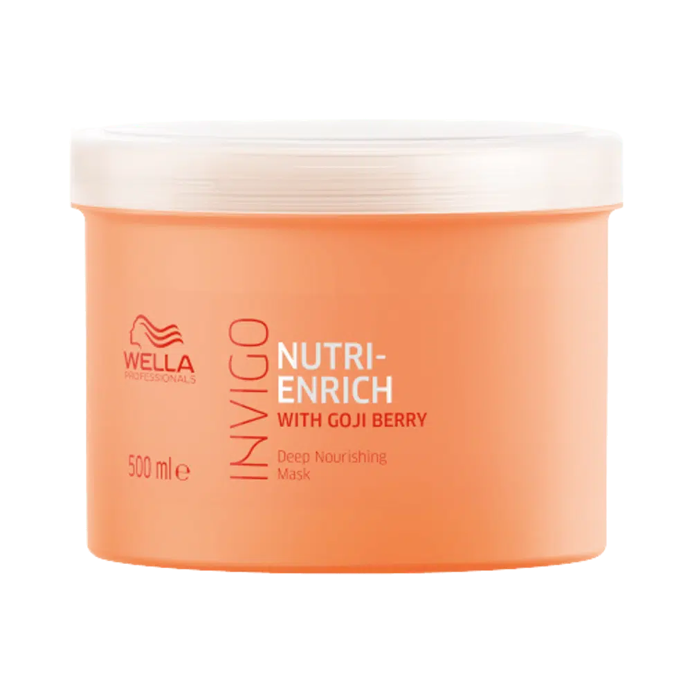 Wella Professionals INVIGO Nutri Enrich Shampoo Conditioner 1000ml Each and Mask 500ml - Image 3