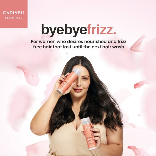 CADIVEU Bye Bye Frizz Shampoo and Conditioner 250ml Combo 3