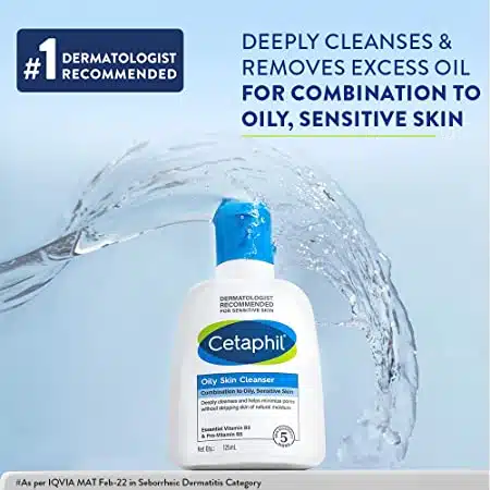 Cetaphil Oily Skin Cleanser For Oily, Combination, Sensitive Skin 125ml - Image 2