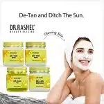 DR.RASHEL De-Tan Pack Of 4 (Scrub, Gel, Cream, Facepack) 1500 ml - Image 2