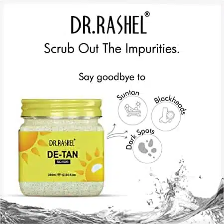 DR.RASHEL De-Tan Scrub For Face - Body 380 ML - Image 3