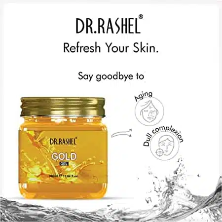 DR.RASHEL Gold Gel For Face and Body For Normal Skin 380 ml - Image 3