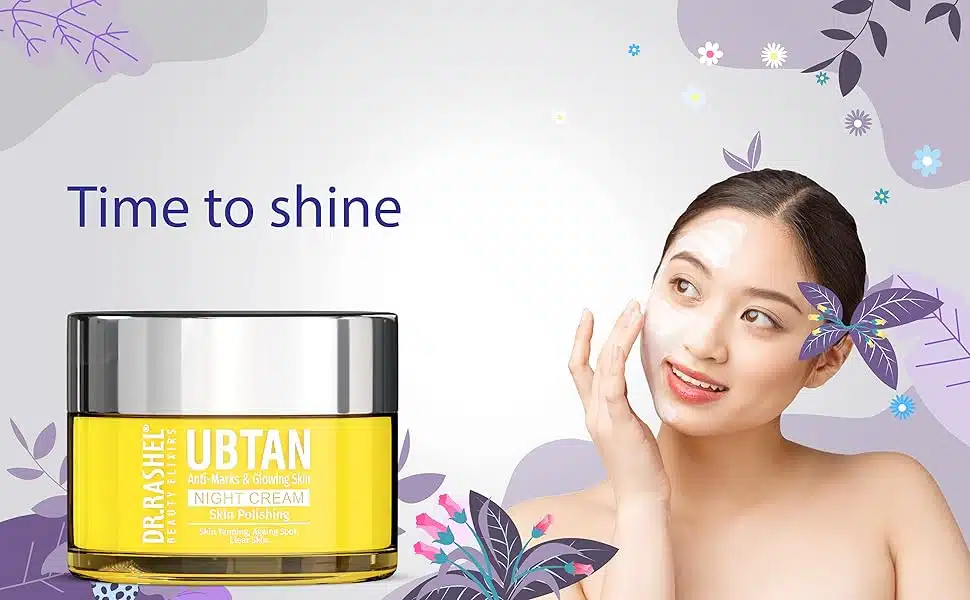 DR.RASHEL Ubtan Night Cream For Repairing or Nourishment 50ml