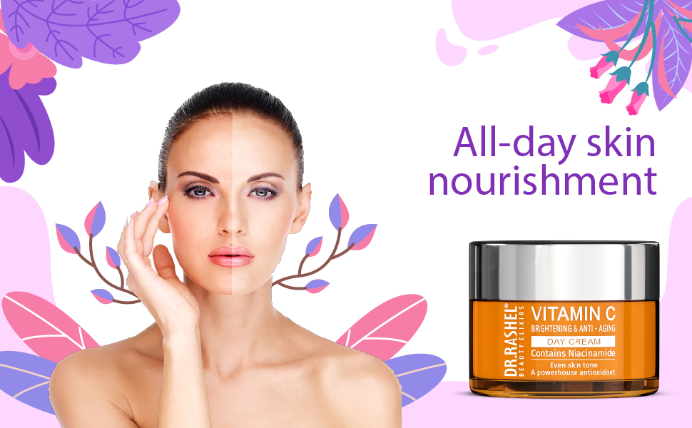 DR.RASHEL Vitamin C Brightening and Anti Aging Day Cream 50g 1