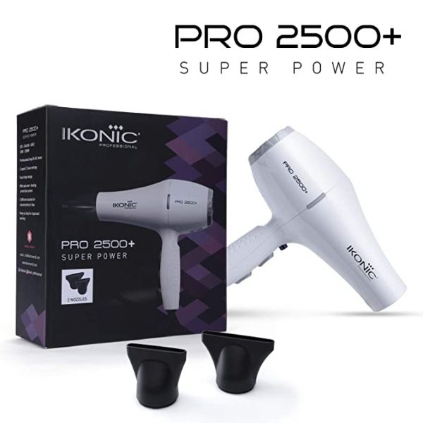 IKONIC HAIR DRYER PRO 2500 WHITE