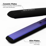 IKONIC MINI IRON HAIR STRAIGHTENER  (BLACK) - Image 2