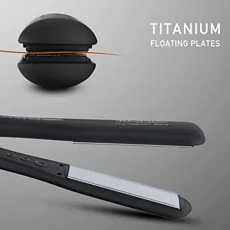 IKONIC PRO TITANIUM SHINE 2.0 BLACK HAIR STRAIGHTENER - Image 2
