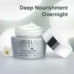 Lotus Herbals White Glow Skin Whitening And Brightening Nourishing Night Cream | 60G - Image 3