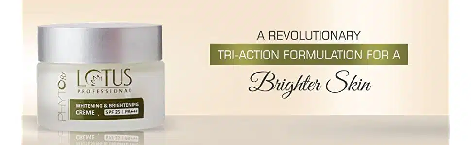 Lotus Professional Phyto Rx Whitening Brightening Creme SPF 25 PA Natural 50 g