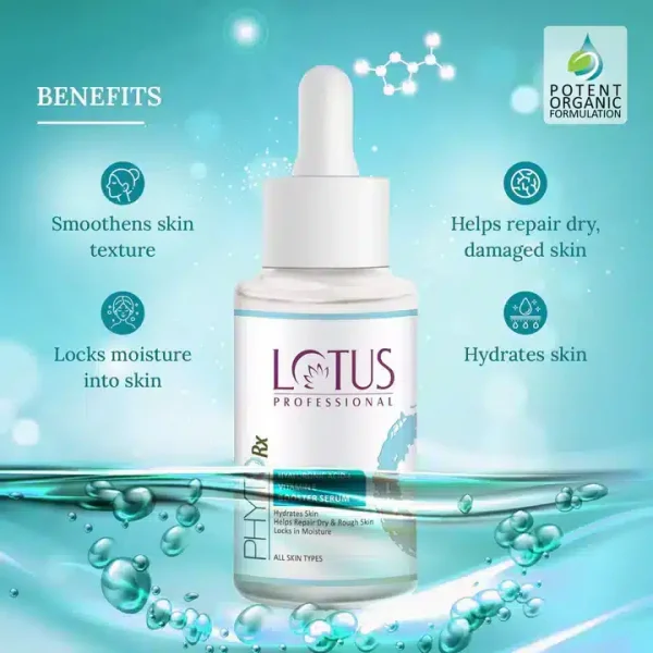 Lotus Professional PhytoRx Hyaluronic Acid Vitamin E Booster Serum 1