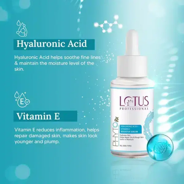 Lotus Professional PhytoRx Hyaluronic Acid Vitamin E Booster Serum