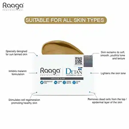 Raaga Professional De-Tan Cream 72gm - Image 3