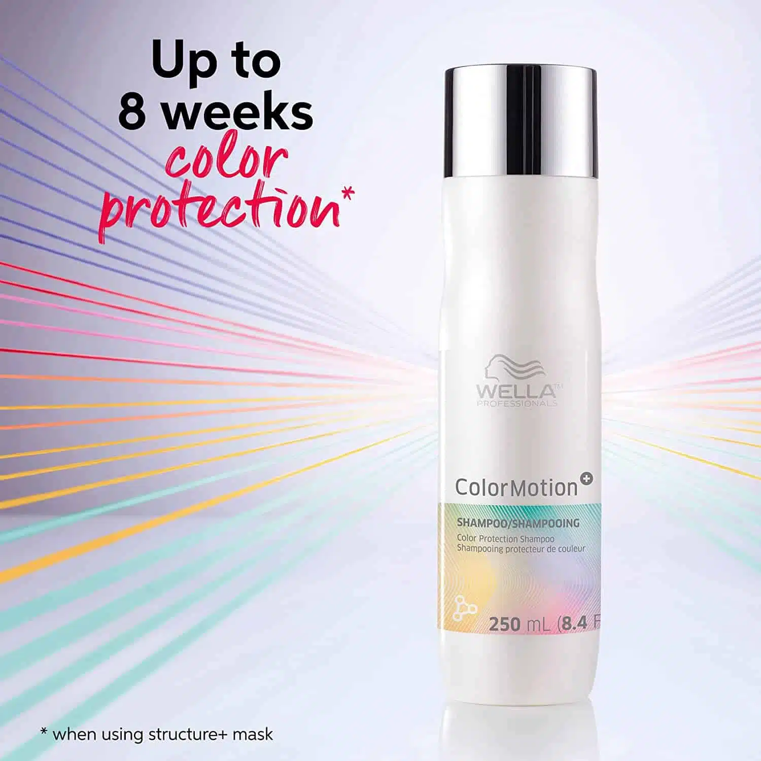 Wella Professionals ColorMotion Shampoo 250ml and Mask 150ml - Image 2