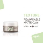 Wella Professionals EIMI Texture Touch Reworkable Matte Clay 75ml - Image 2