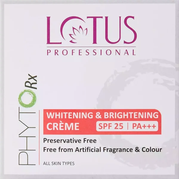 lotus professional phyto rx whitening brightening creme spf 25 pa 50 gm 1 1671742422