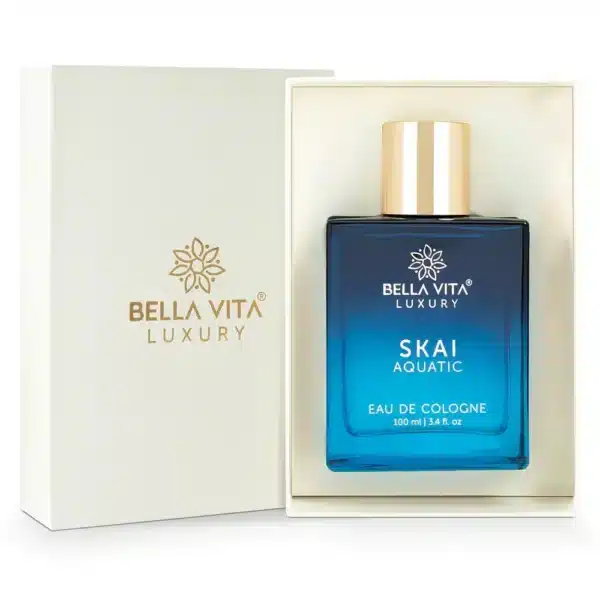 Bella Vita Luxury Skai Aquatic Eau De Cologne Unisex Perfume for Men Women 4