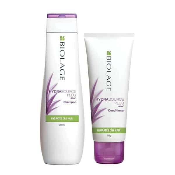 Biolage Hydrasource Shampoo And Conditioner For Hydrates & Moisturizes Dry Hair (400ml+196gm)