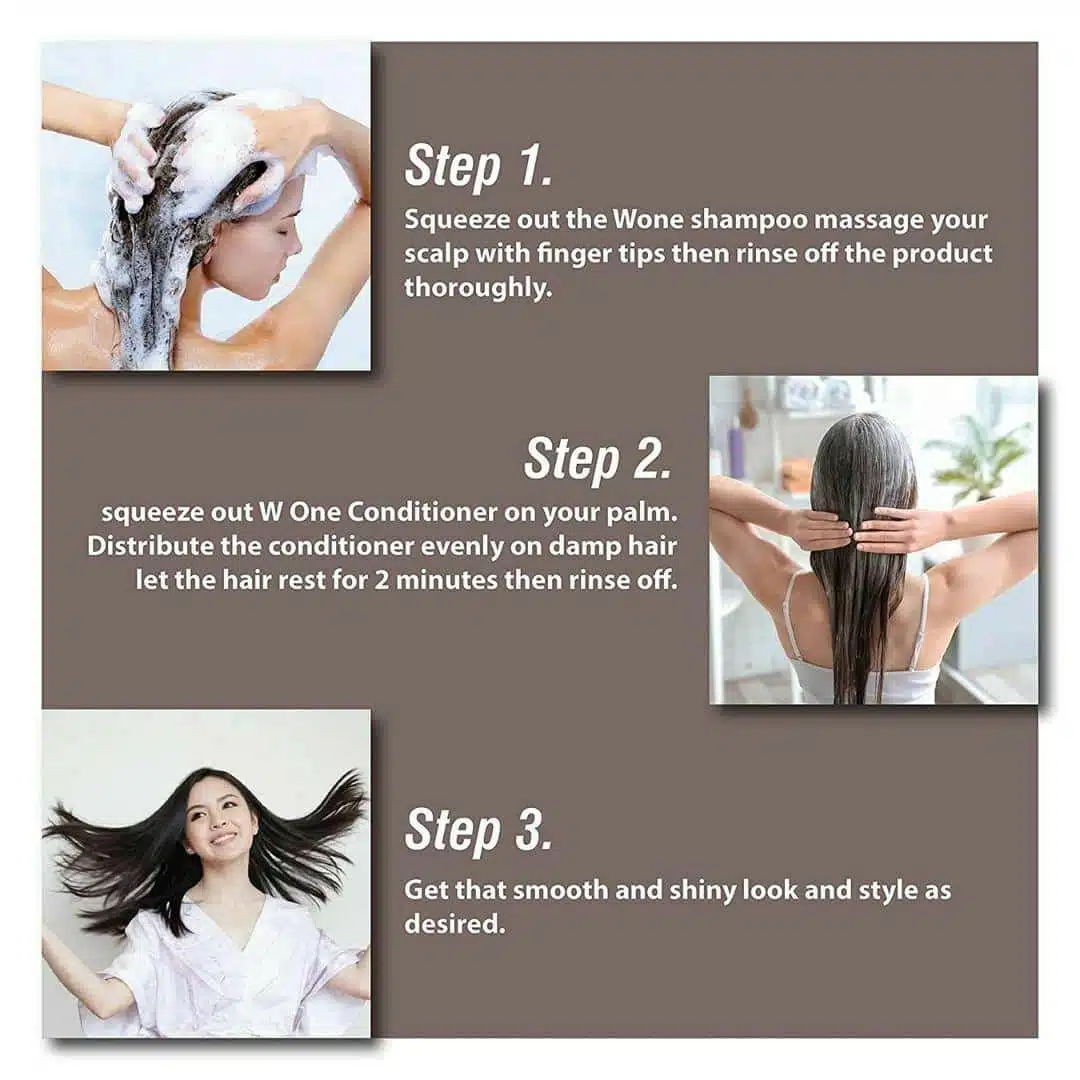 FLORACTIVE PROFISSIONAL W One Home Care Shampoo 1000ml - Image 3