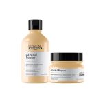 L'Oréal Professionnel Serie Expert Absolut Repair Shampoo (1000ml) and Mask (500ml) Combo